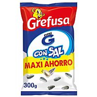 Grefusa pipas con sal 300 g