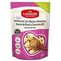 Linwoods semillas lino-nueces-almendras y Q10 200 gr