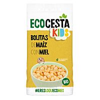 Eco Cesta cereales bolitas de maíz con miel 200 gr