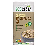 Eco Cesta copos 5 cereales bio 500 gr