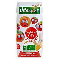 Vitamont zumo sin azúcar cocktail junior 20 cl