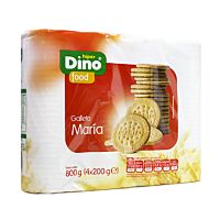 HiperDino galletas María 4 x 200 g