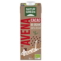 Naturgreen bebida avena chocolate calcio bio 1 lt