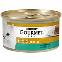 Purina Gourmet Gold con conejo 85 gr