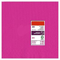 Servilletas fucsia 40 x 40 cm 50 ud