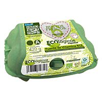 Rujamar huevos ecológicos 6 ud