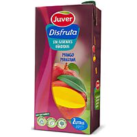 Juver Disfruta bebida de mango y manzana sin azúcar 2 l