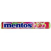 Mentos caramelos de fresas mix stick 38 g