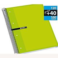 Enri cuaderno tapa dura micro perforadas A4