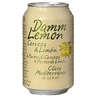 Damm Lemon cerveza y limón 33 cl