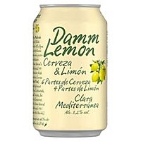Damm Lemon cerveza y limón 33 cl
