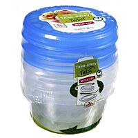 Curver tupper hermético 3 x 0,5 l