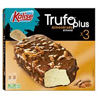 Kalise Trufo plus helado almendrado 3 x 75 g