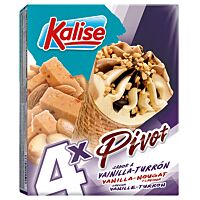 Kalise Pivot helado sabor vainilla y turrón 4 x 70 g