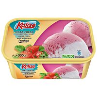 Kalise Prestige helado sabor nata y fresa 550 g