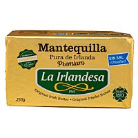 La Irlandesa mantequilla sin sal 250 g