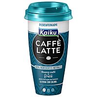 Kaiku caffe latte descafeinado 230 ml