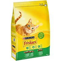 Friskies gato adulto conejo, ave y verdura 4 kg