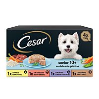 César perro multi senior 4 x 150 g