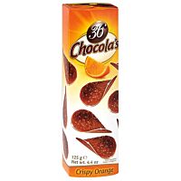 Hamlet chocolas crispy naranja 125 g