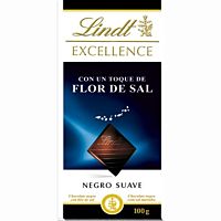 Lindt tableta de chocolate excellence flor de sal 100 g