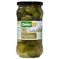 HiperDino aceituna gordal con pepinillo 345 g