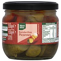 HiperDino banderillas picantes 330 g