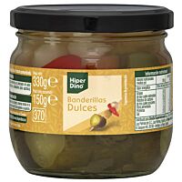 HiperDino banderillas dulces 330 g