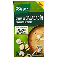 Knorr crema de calabacín con queso de cabra 500 ml