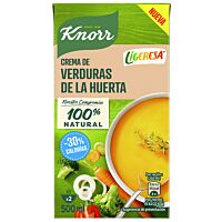Knorr Ligeresa crema de verduras de la huerta 500 ml