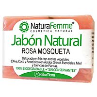 Naturafemme jabón rosa mosqueta 100 gr