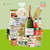 Cesta eco de Navidad