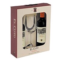 Coto vino tinto crianza Rioja 2 x 75 cl + copa