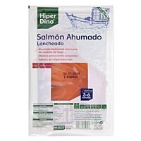 HiperDino salmón noruego ahumado 100 g