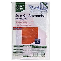 HiperDino salmón noruego ahumado 100 g
