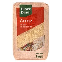 HiperDino arroz vaporizado 1 kg