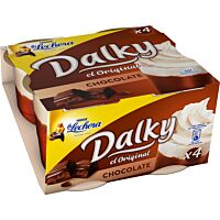 La Lechera postre dalky chocolate 4 x 100 g