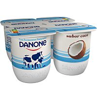 Danone sabor coco 4 x 120 g