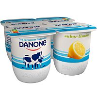 Danone sabor limón 4 x 120 g