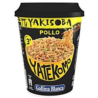 Gallina Blanca yatekomo yakisoba sabor pollo 93 g