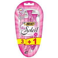 Bic maquinillas desechables miss soleil 3+1 uds