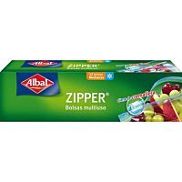Albal bolsas zipper multiusos 12 ud