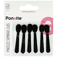 Ponette apliador sombras ojos 6 uds.