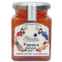 Palmelita confitura de papaya y naranja diet 335 g