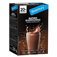 Bicentury batido en polvo de chocolate sustitutivo de comida 225 g