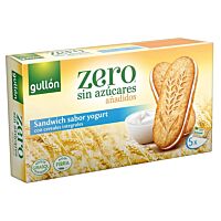 Gullón zero sandwich de yogur 220 g