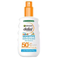 Garnier Delial spray protector solar niños sensitive advanced 200 ml