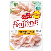 Campofrío finissimas pechuga de pavo 115 g