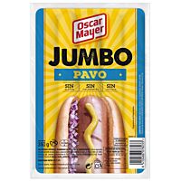 Oscar Mayer salchichas jumbo pavo 350 gr