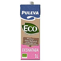 Puleva leche desnatada eco 1 l